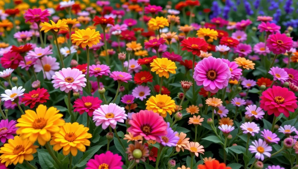 Zinnias